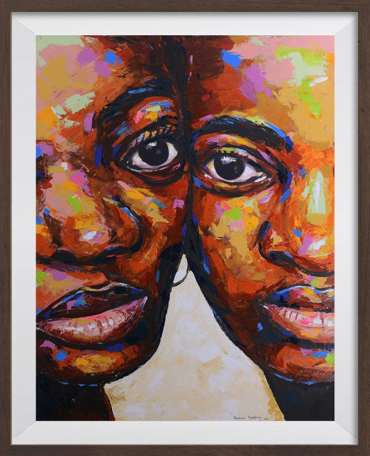 Damola Ayegbayo Digital Print S / Wenge Unconditional Love