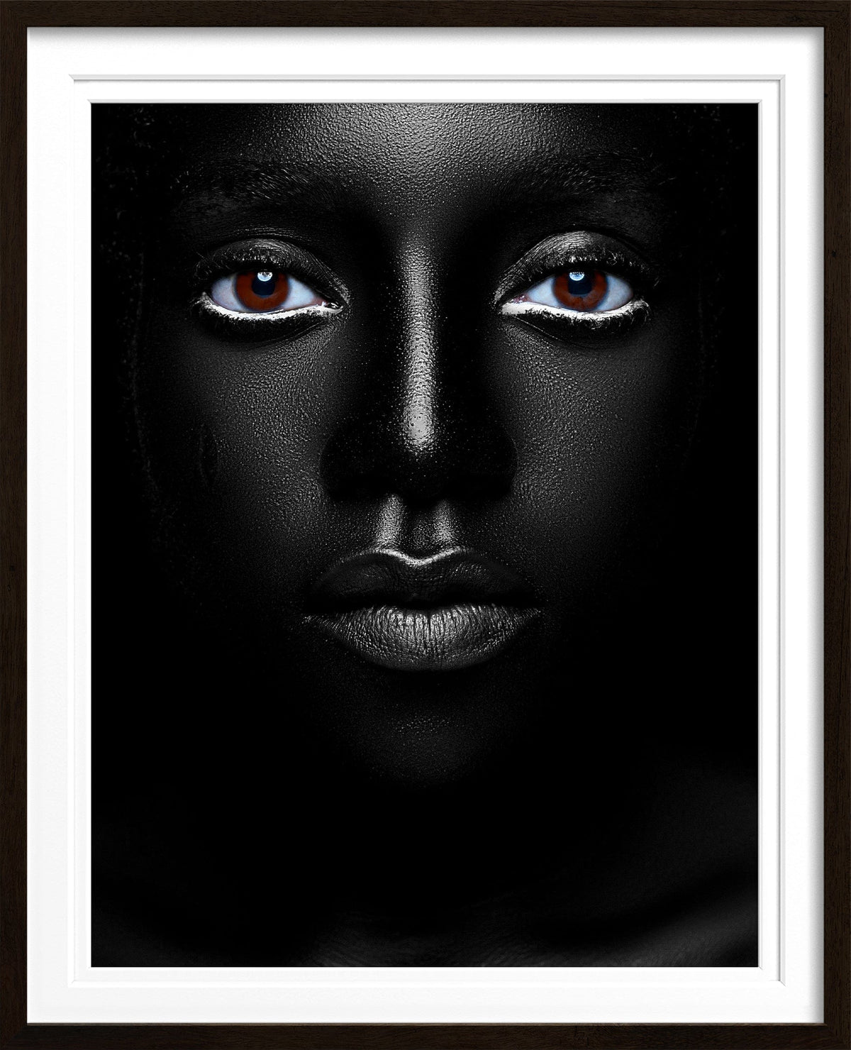 Harry Odunze Photography S - 12x15inch / Black Black Potrait